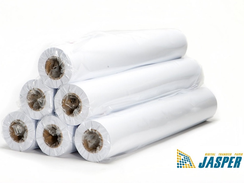 Термотрансферная бумага JASPER PAPER FAST DRY 80 Эксклюзив, 80 г/кв.м, 160 см, 200 м